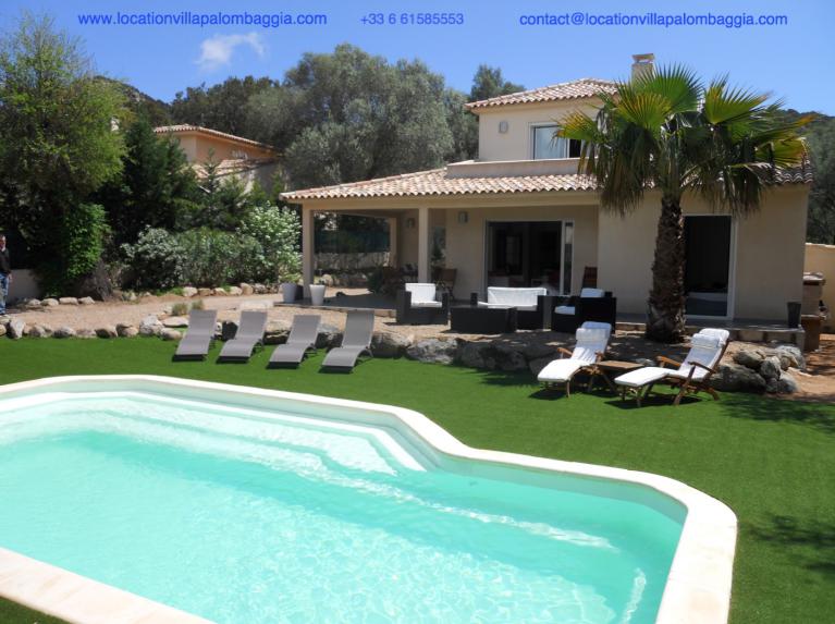 location villa corse avec mouillage bateau